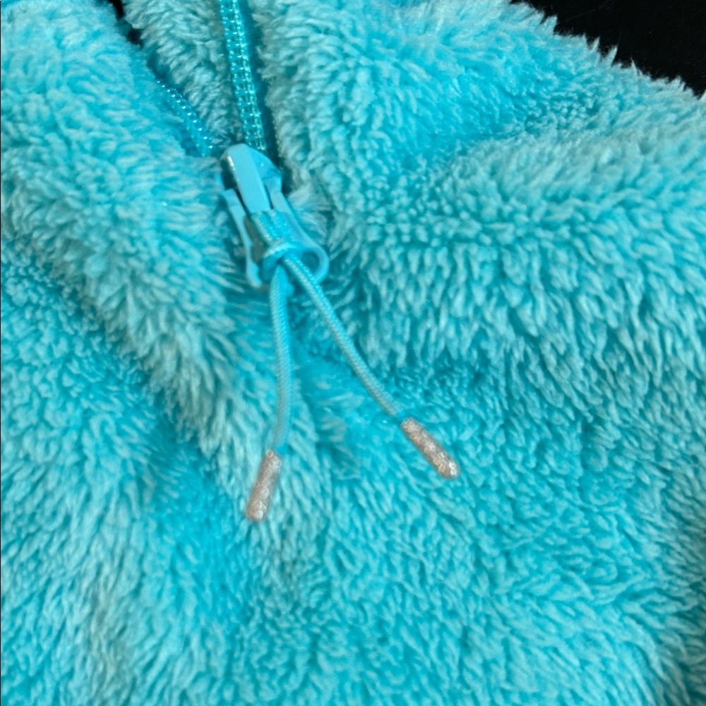 All in Motion Turquoise Fleece Jacket‎ - Picture 3 of 5